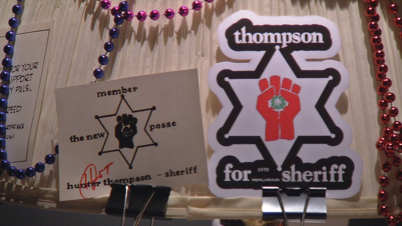 Hunter S. Thompson Frazier History Museum exhibit